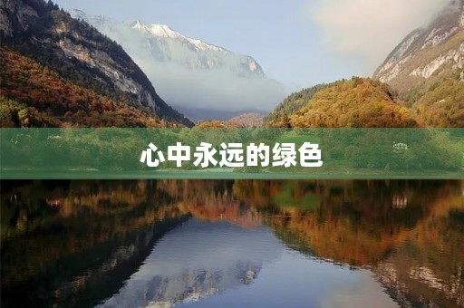 心中永远的绿色 心中永远的绿色