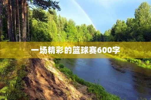 一场精彩的篮球赛600字 一场精彩的篮球赛600字