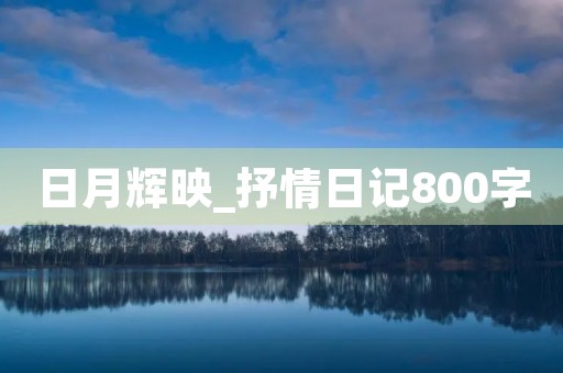 日月辉映_抒情日记800字