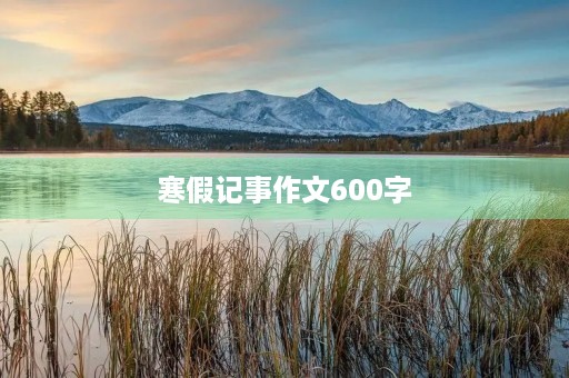 寒假记事作文600字 寒假记事作文600字
